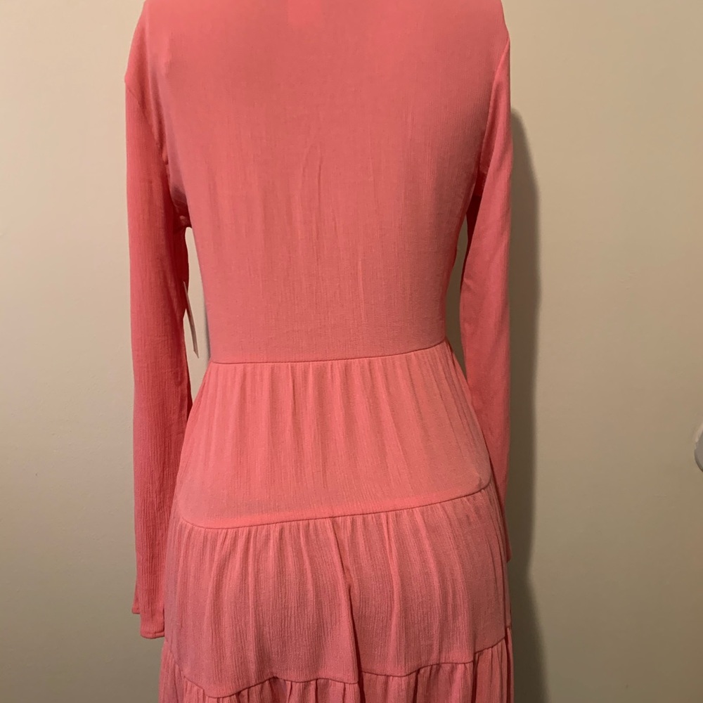 Junior ruffles long sleeve pullover dress size M - Picture 7 of 8